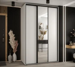 Szafa przesuwna 60 Cannes 3 160 biały+biały+czarny