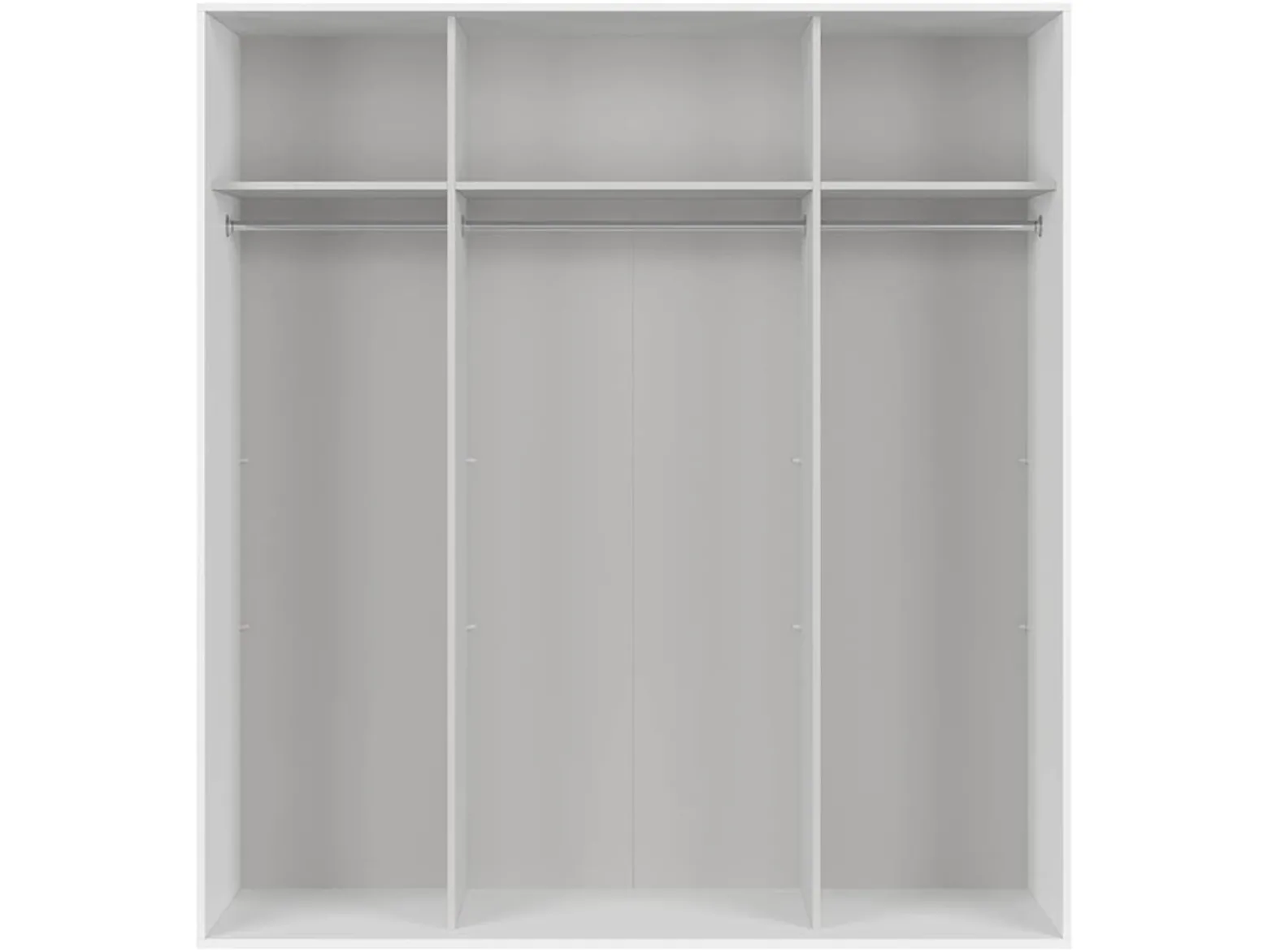Szafa przesuwna Flex 200 cm biała