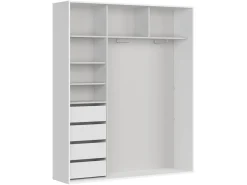 Szafa przesuwna Flex 180 cm biała