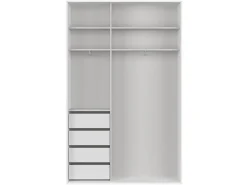 Szafa przesuwna Flex 150 cm biała