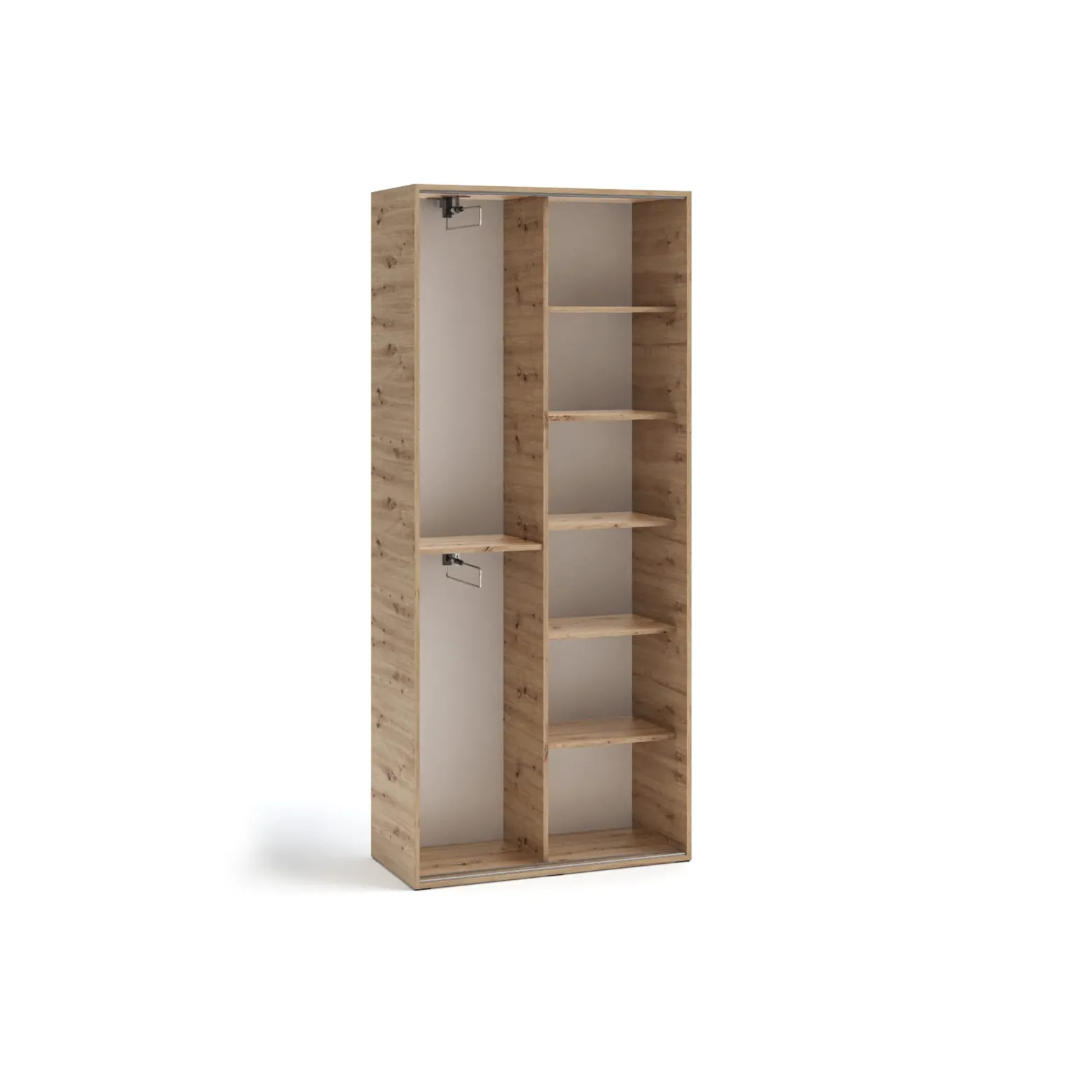 Szafa przesuwna LUMI 90 cm Artisan płytka