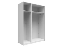 Szafa przesuwna Neo 150 cm z lustrem biała