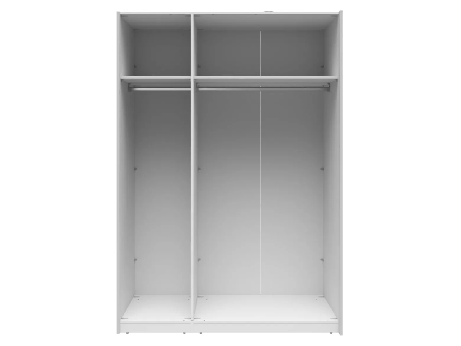 Szafa przesuwna Neo 150 cm z lustrem biała