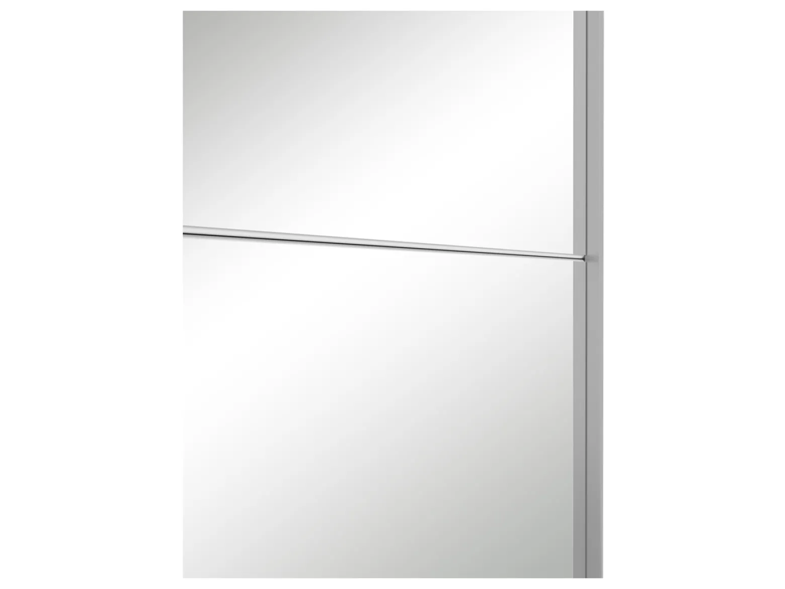 Szafa przesuwna Neo 150 cm z lustrem biała