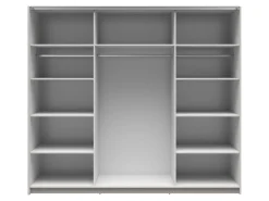 Szafa przesuwna Tetrix 220 cm z lustrem kaszmir