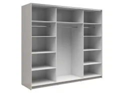 Szafa przesuwna Tetrix 220 cm z lustrem kaszmir