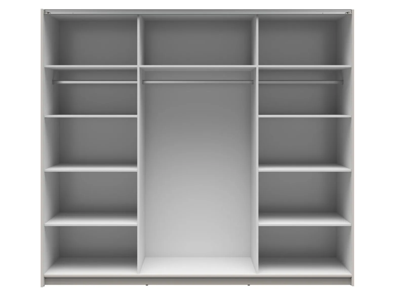 Szafa przesuwna Tetrix 220 cm z lustrem kaszmir