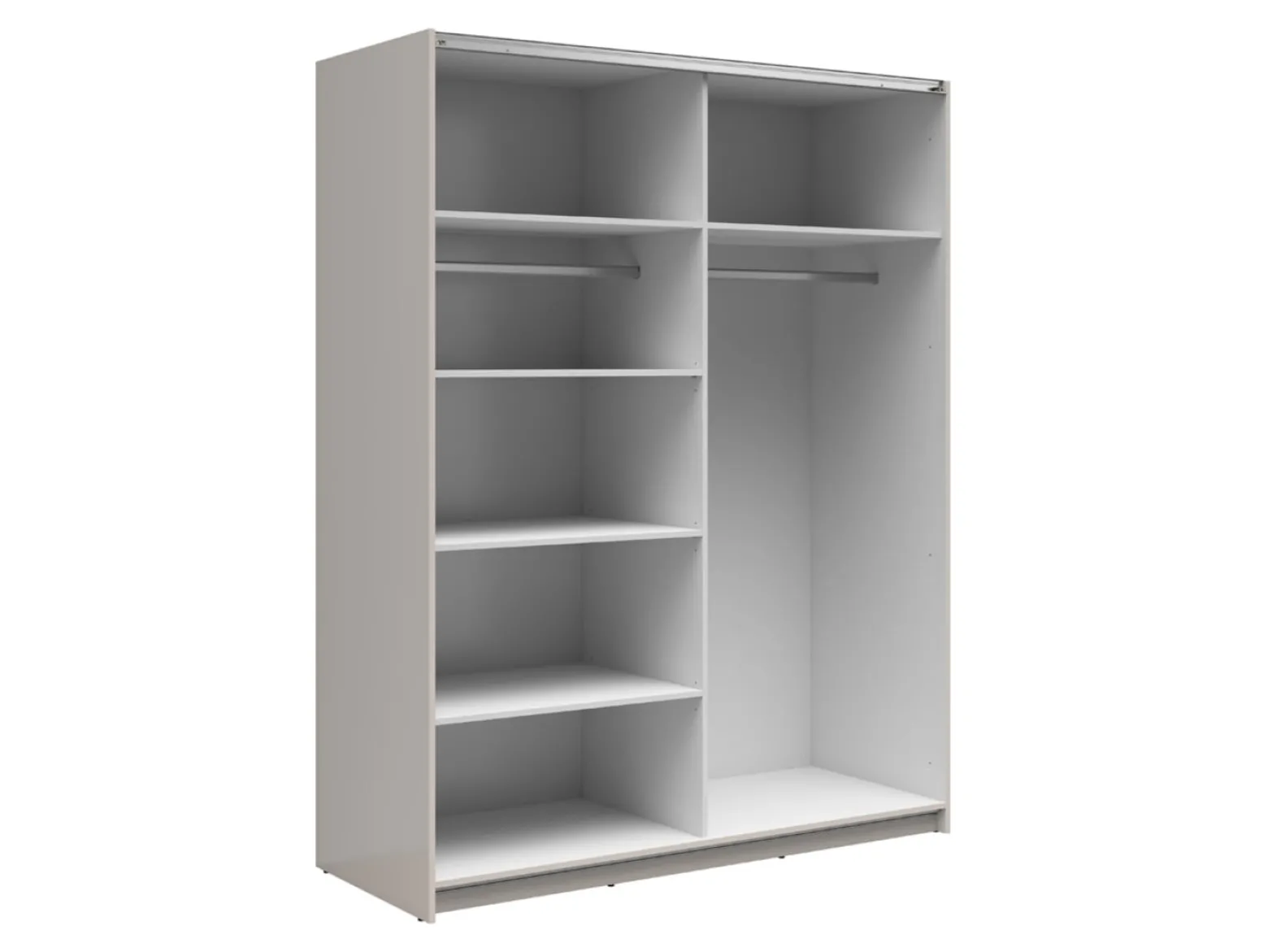 Szafa przesuwna Tetrix 183 cm z lustrem kaszmir