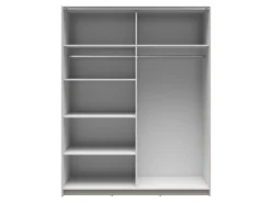 Szafa przesuwna Tetrix 183 cm z lustrem kaszmir