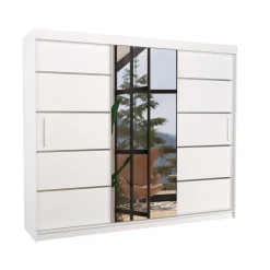 Szafa przesuwna z lustrem SALTO 250 White