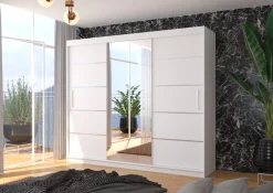 Szafa przesuwna z lustrem SALTO 250 White