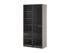 Szafa SANDBOX ANTISOL gładka uchylna 100cm elegancka Kaszmirowa
