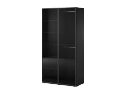 Szafa SANDBOX ANTISOL uchylna 100cm elegancka Czarna