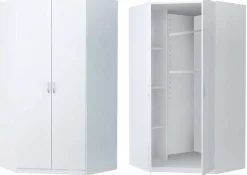 Szafa szafka narożna CORNER 2D BIAŁA komoda regał