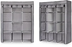 Szafa tekstylna duża materiałowa garderoba ModernHome