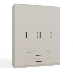 Szafa Topeshop Romana 160 cm kaszmir beż