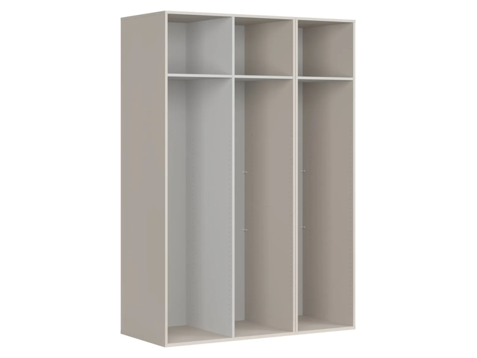 Szafa trzydrzwiowa Flex 150 cm z lustrem kaszmir