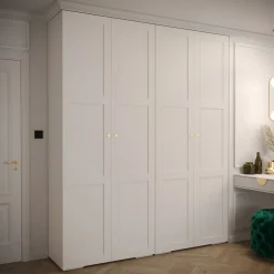 Szafa uchylna Garderoba MANHATTAN RYFEL 10 200 biały