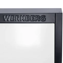 Szafa Warsztatowa Metalowa WERKBERG Grafitowa/Szara 90x40x185 cm Skręcana