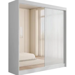 Szafa z drzwiami przesuwnymi VESLI 200 x 215 cm
