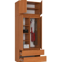 Szafa Z Nadstawką S90 2D 2Sz Clp Pk Olcha