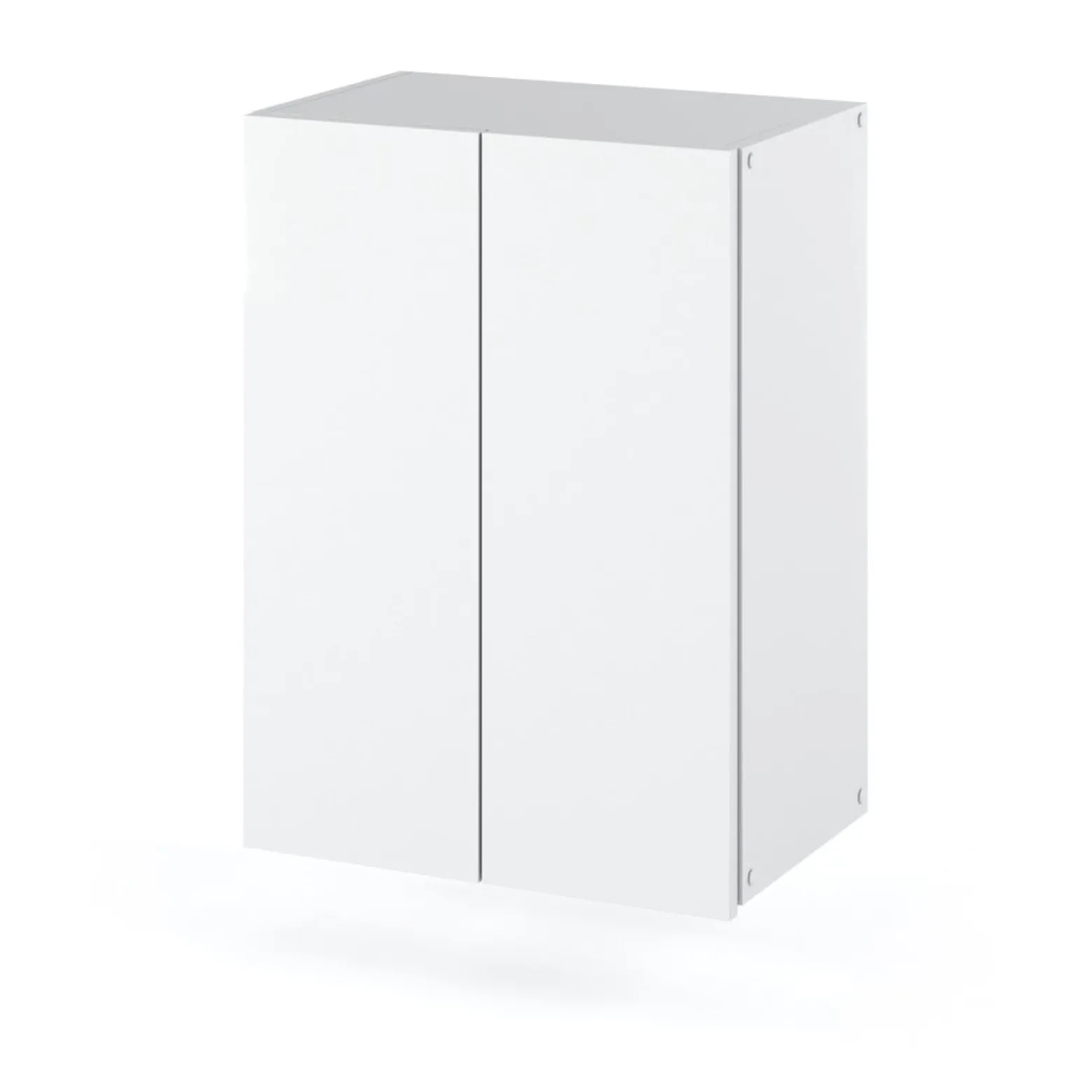 Szafka łazienkowa wisząca nad umywalkę 40cm hugo biały mat