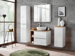 Szafka dolna 20 cm CAPRI WHITE