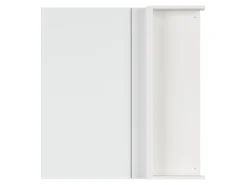 Szafka kuchenna górna Top Line 2 narożna prawa śnieżny super mat zabudowuje naroże 90x95cm