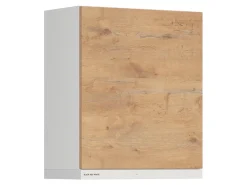 Szafka kuchenna górna z okapem Hamper 60 cm lewa dąb lancelot
