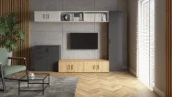 Szafka MultiDo 30 cm jednodrzwiowa dąb artisan