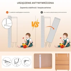 Szafka na buty komoda regał pojemna 80 cm