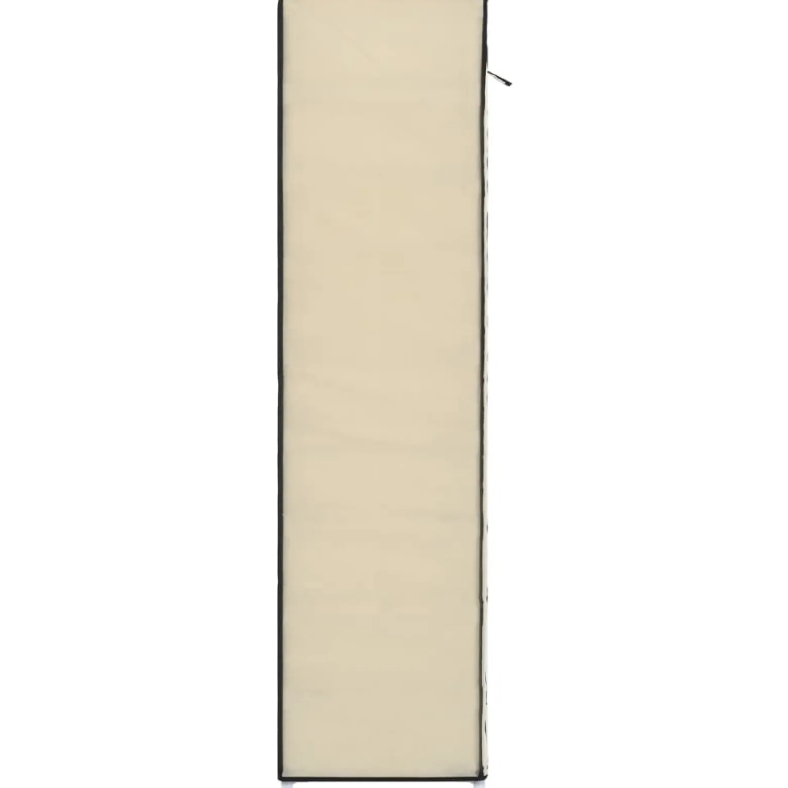 Szafka na buty Kremowy 115 x 28 x 110 cm Tkanina vidaXL