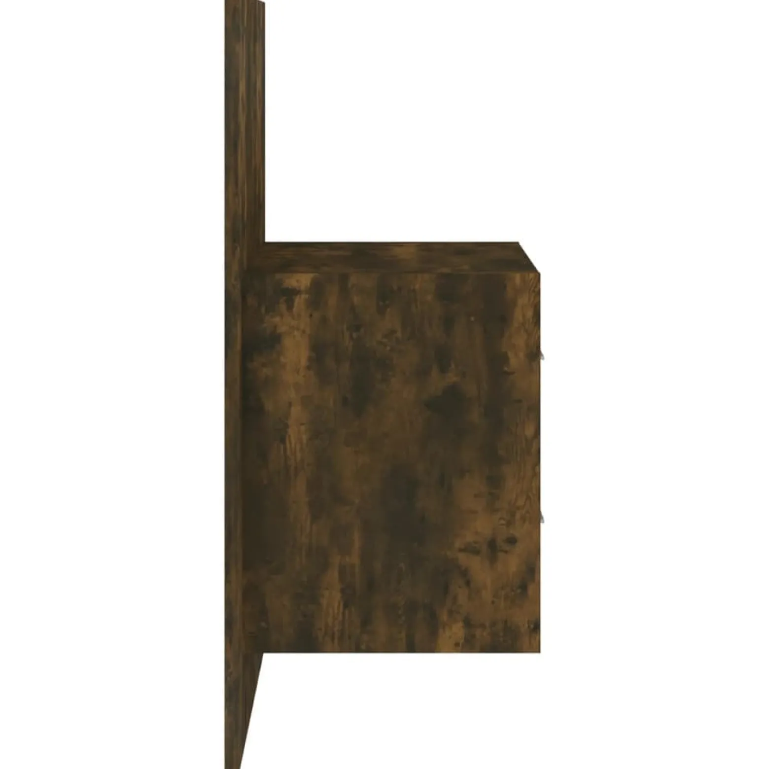 Szafka Nocna Stolik Komoda Brązowa Wisząca Do Sypialni 48,5x32,5x80 cm