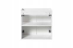Szafka Pod Umywalkę 60 cm BIAŁA Wisząca RYFLE 2D NOVA WHITE