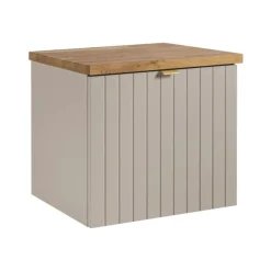 Szafka pod umywalkę HARMO 50 cm kaszmir półmat bez umywalki