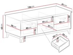 Szafka RTV Windsor W-08