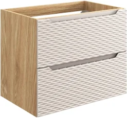 Szafka z Umywalką Ocean Beige 70cm z Umywalką Meblową Sky