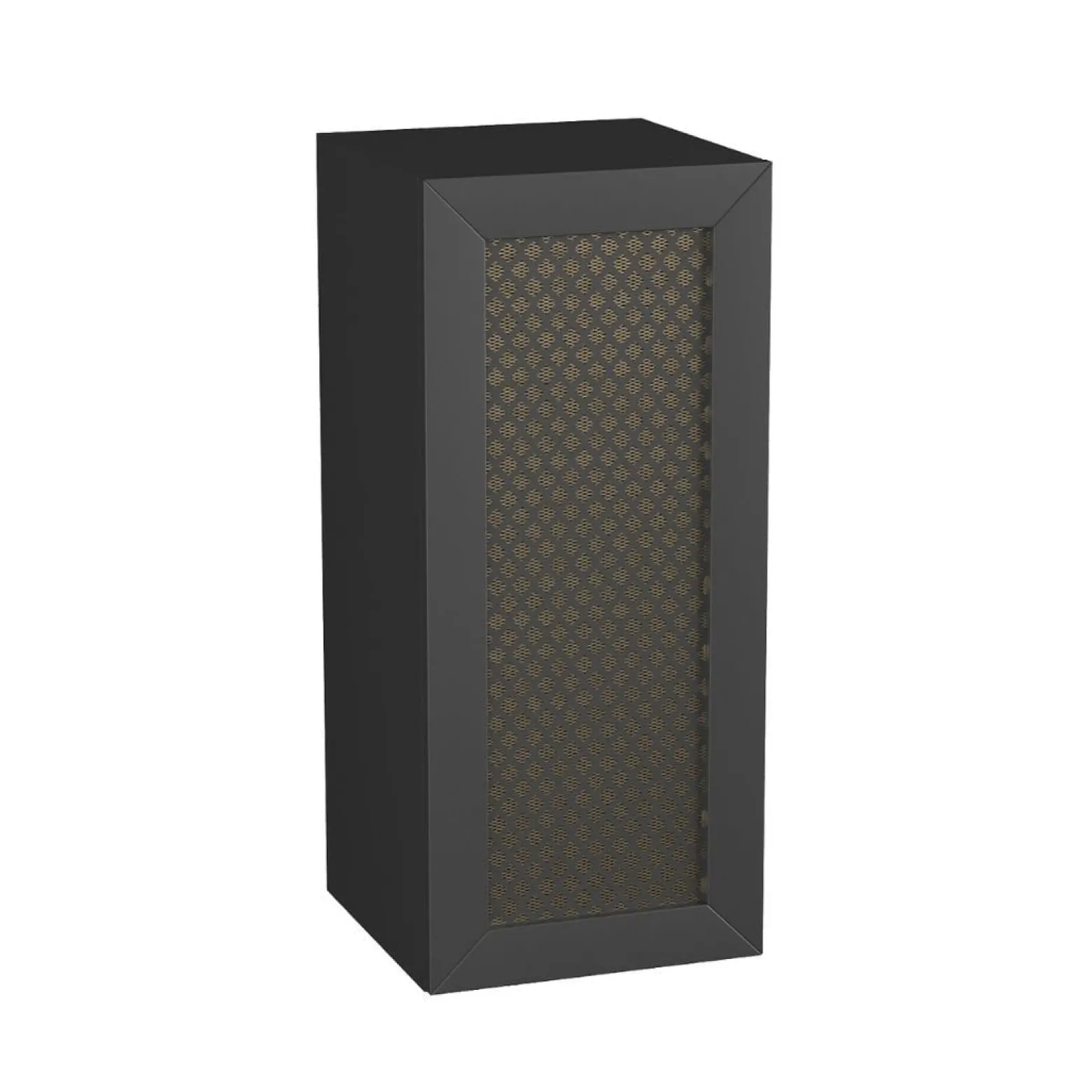 Szafka łazienkowa CHIC 35 cm czarna półmat/złota