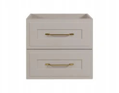 Szafka łazienkowa kaszmir 60 cm FREZOWANY Front