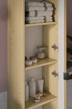 Szafka łazienkowa OVALIA CREMONA 1D 40 cm dąb cremona