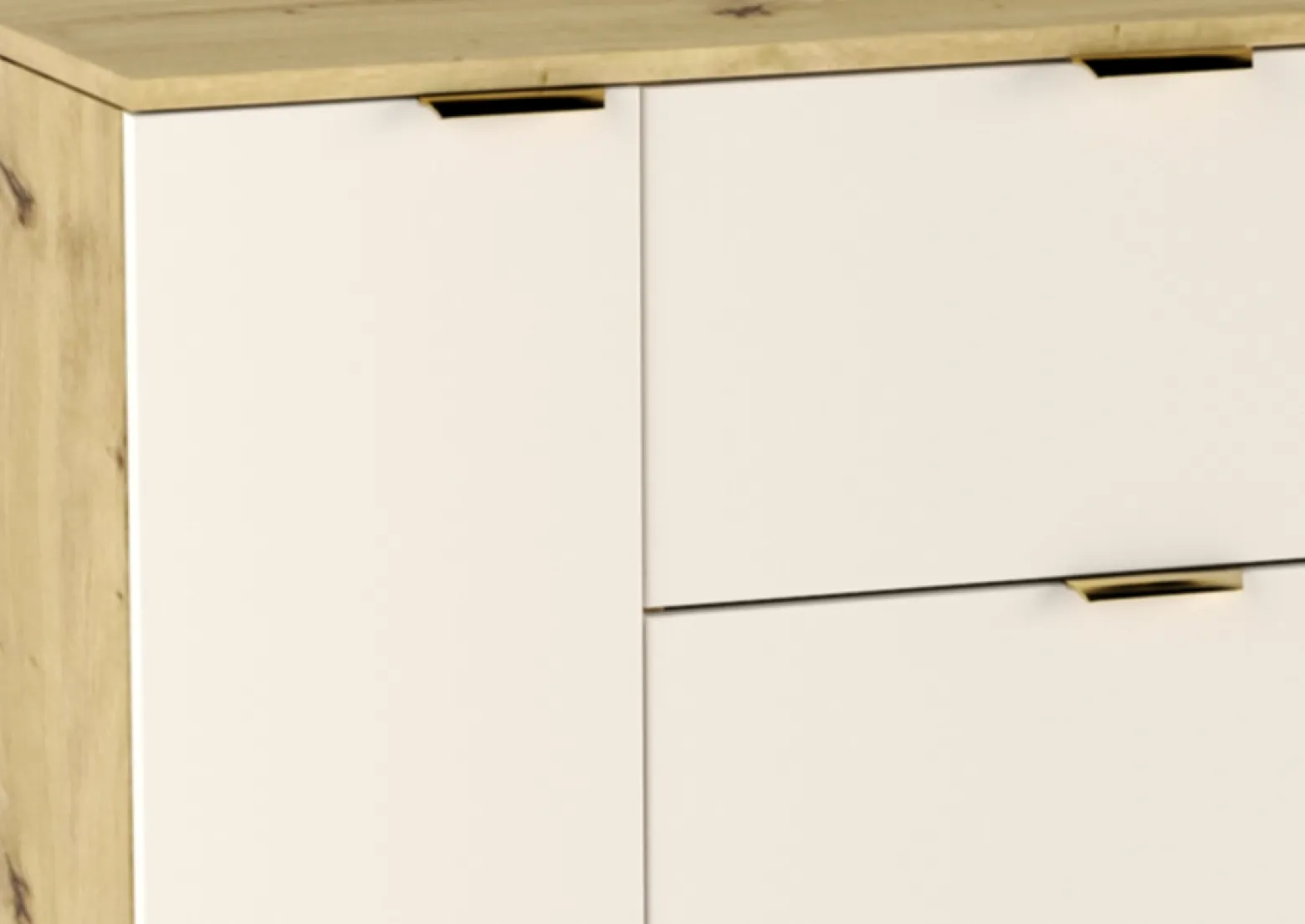 Szafka Łazienkowa pod Umywalkę z Blatem 120cm Kaszmir Orzech