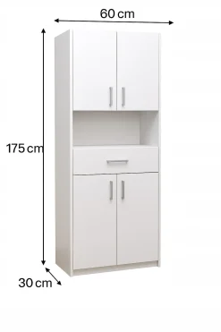 Szafka łazienkowa stojąca 60cm Biała Alaska