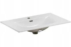 Szafka łazienkowa TALIA CASELLA 82-80 DĄB z białą umywalką 80 cm