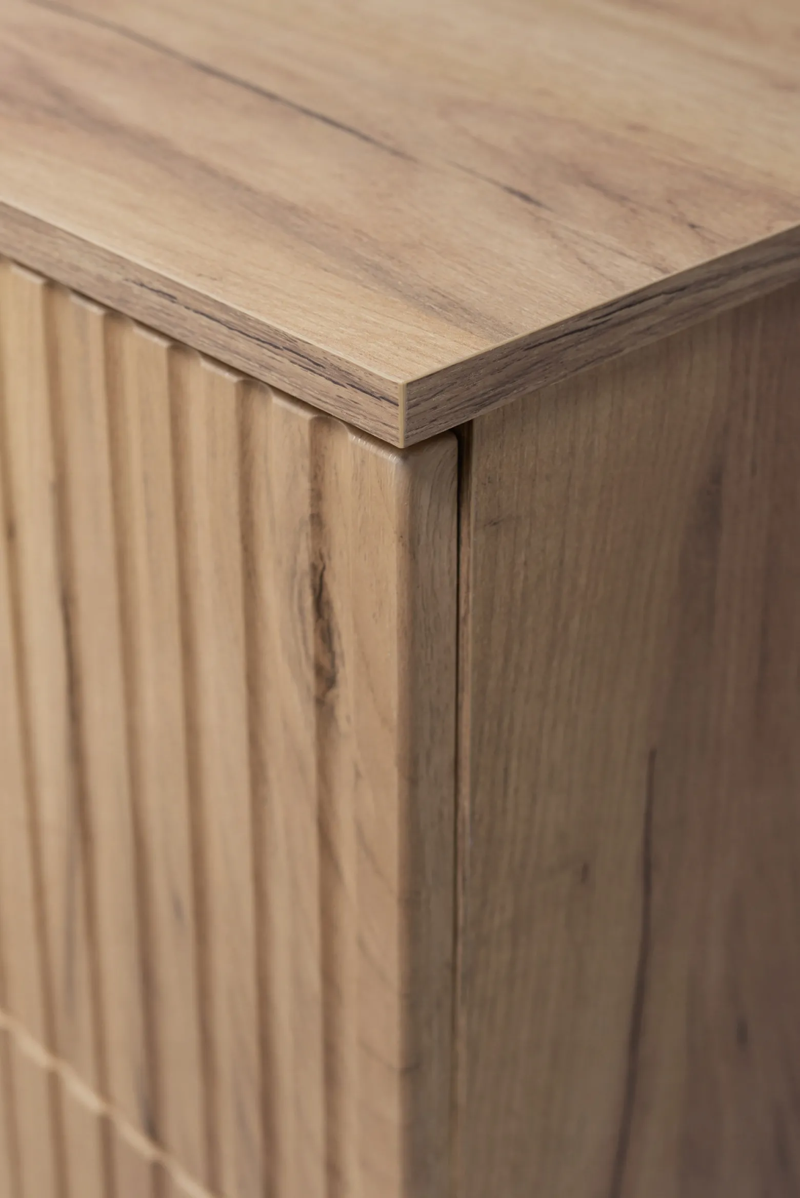 Szafka Łazienkowa Wisząca Jednodrzwiowa Dąb Blat Regał Dąb 120X46 Mdf