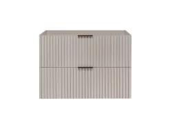 Szafka łazienkowa wisząca, kaszmir / blat marmur (MDF), 180 x 57 x 46 cm