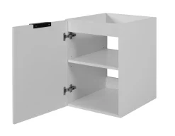 Szafka łazienkowa wisząca, kaszmir / blat marmur (MDF), 120 x 57 x 46 cm