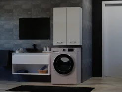Szafka łazienkowa wisząca Pola mini DD biel mat