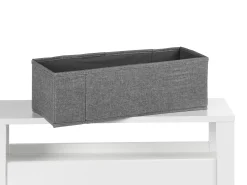 Szafka łazienkowa z koszami 20 x 70 cm MDF biała