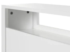 Szafka łazienkowa z koszami 20 x 70 cm MDF biała