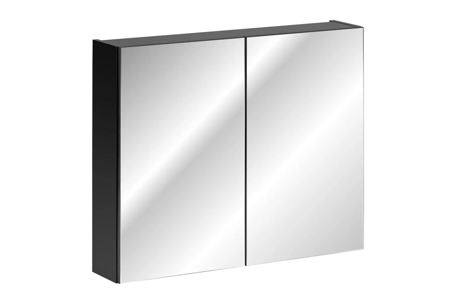 Szafka Łazienkowa z Lustrem 80 cm GNIAZDKO Wewnętrzne